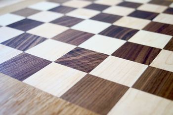 Personalised Wooden Chess Or Draughts Board, 3 of 7