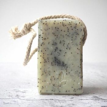 Ginger And Mandarin Soap On A Rope, 2 of 4