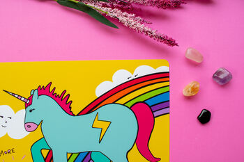 Be More Unicorn Art Print, 4 of 6