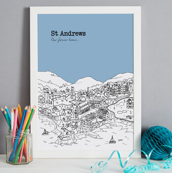 Personalised St Andrews Print, 7 of 10