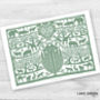 Personalised Noah's Ark Christening Or New Baby Card, thumbnail 1 of 4
