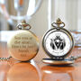 Personalised Pocket Watch For The Groom, thumbnail 3 of 4