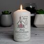 Personalised Girls First Holy Communion Pillar Candle, thumbnail 2 of 2