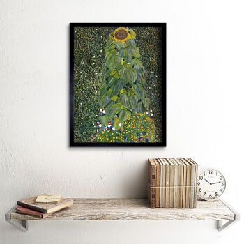 Gustav Klimt The Sunflower 1907 Old Master Art Print, 2 of 3