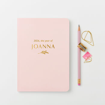 Personalised Your Year 2026 Weekly Diary, 2 of 8