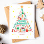 Christmas Tree Personalised Card Or Pack, thumbnail 2 of 2