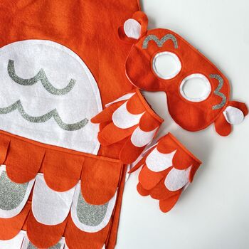 Felt Goldfish Costume For Kids And Adults, 7 of 11