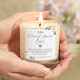 Retirement Gift The Adventure Begins Personalised Scented Candle, thumbnail 1 of 7