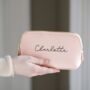 Personalised Pink Or Grey Clutch Bag, thumbnail 3 of 3