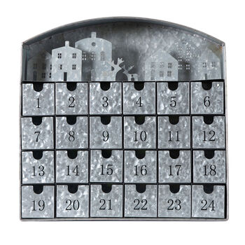 House Scene Metal Advent Calendar, 2 of 2