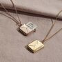 Personalised Little Message Envelope Necklace, thumbnail 8 of 12