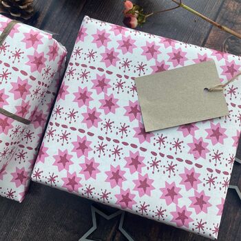 Star Paper Fibre Wrapping Paper Set, 3 of 12