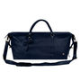 Personalised Leather Armada Duffle Holdall In Navy, thumbnail 2 of 9