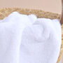 Personalised Faux Fur Christening Blanket, thumbnail 4 of 7