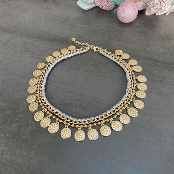 Coin Statement Necklace, 2 of 3