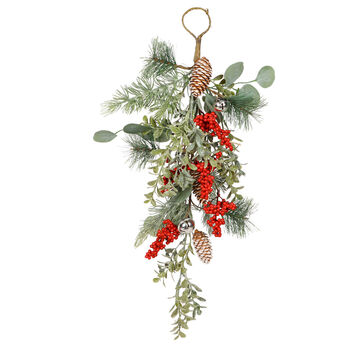 Christmas Berries Swag Decoration, 2 of 6