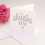 Personalised Grandad Card, thumbnail 3 of 4