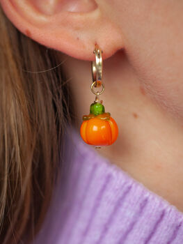 Pumpkin Earrings, 2 of 2