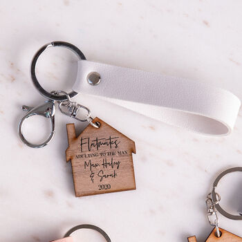 Personalised Flatmates Keyring Gift Set, 2 of 8