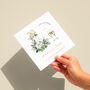Personalised Bronze 8th Wedding Anniversary Card, thumbnail 2 of 3