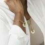 Ovale Bracelet 12ct Gold Plated, thumbnail 3 of 4