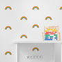 Bright Rainbow Wall Stickers, thumbnail 1 of 1