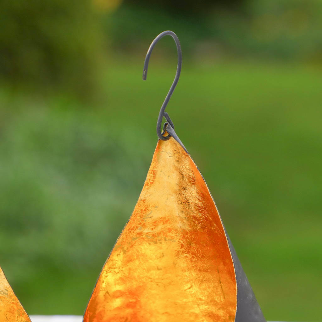 Black And Copper Hanging Candle Holders By Dibor