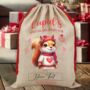 Personalised Valentine Animal Love Heart Cupid Sack, thumbnail 10 of 12