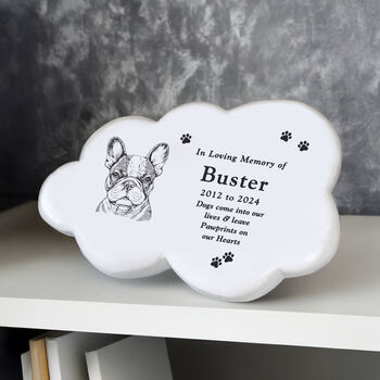 Personalised Dog Breed Memorial Cloud, 4 of 6