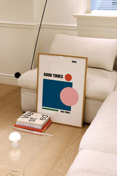 Good Times Bad Times Abstract Art Print, 2 of 2