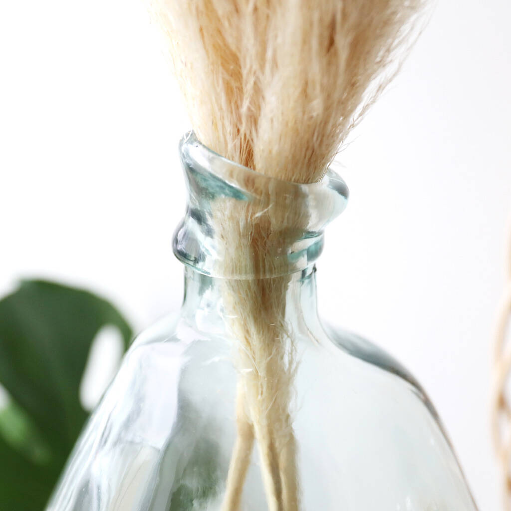 Garden Trading Tall Recycled Glass Bubble Vase, H48 Cm By Lisa Angel