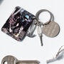 'Dad Can Fix It' Steel Photo Keyring Letterbox Gift, thumbnail 1 of 6