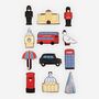 Hand Iced London City Biscuit Tin Souvenir Gift, thumbnail 3 of 4