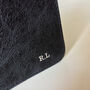 Personalised Leather Card Holder Black, thumbnail 2 of 6