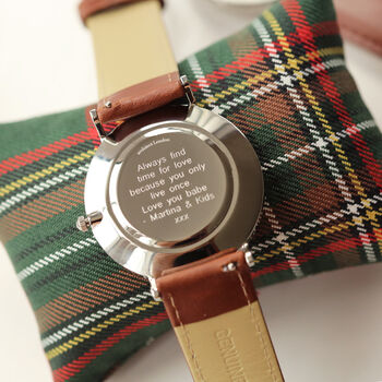 Men`s Personalised Watch Architect Zephyr, 7 of 7