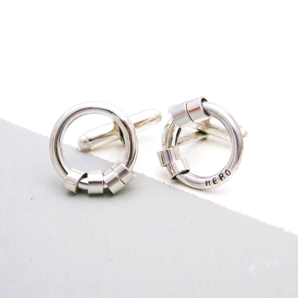 Image of Personalised Secret Message Cufflinks