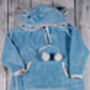 Festive Winter Snow Forest Snuggle Hoodie, Nightie, Teddy Gift Box, thumbnail 3 of 10