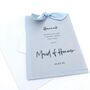 Vellum Bow Will You Be My Maid Of Honour Card, thumbnail 3 of 9