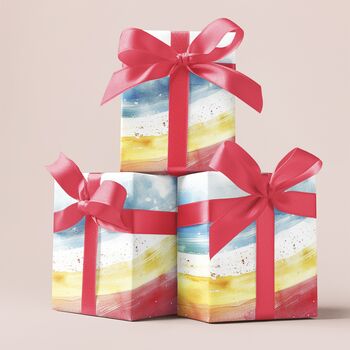 Luxury Abstract Rainbow Wrapping Paper, 7 of 7