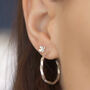 Four Leaf Clover Earrings, thumbnail 2 of 6