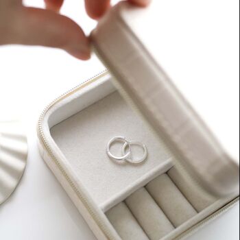 Sterling Silver Flat Huggies, 8 of 12
