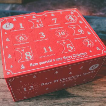 Personalised 12 Gins Of Christmas Advent Calendar, 8 of 9