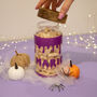 Personalised Halloween Blood Drip Glass Storage Jar, thumbnail 4 of 8