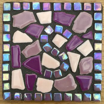 Personalised Mosaic Coaster Craft Kit, 7 of 7
