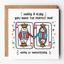 1st Anniversary Card Paper, thumbnail 1 of 4