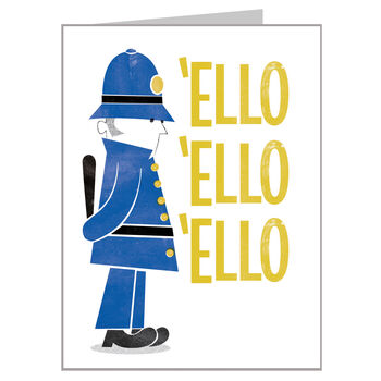 Mini Policeman London Card, 2 of 4