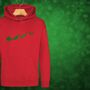 Dinosaur Sleigh Kids Hoodie Christmas Jumper, thumbnail 7 of 11