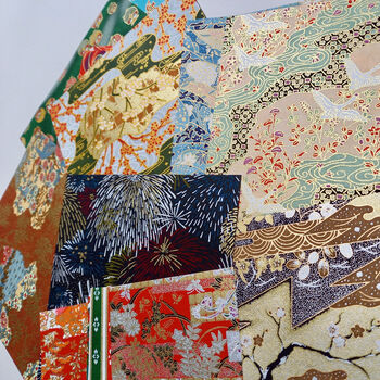 Japanese Kimono Pattern Paper Origami, 2 of 7