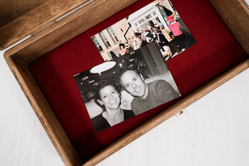 Personalised Handcrafted Wooden Memory Box, 8 of 9