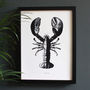 Encyclopaedic Inspired Fine Art Print, Rock Lobster, thumbnail 10 of 11